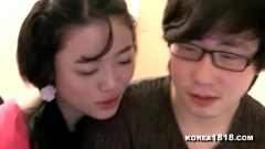 หนังโป๊เกาหลี ไอ้หนุ่มแว่นจับแฟนสาวเล่นเสียวอย่างกับหนัง x โซโล่กันดุดเด็ดเผ็ดมันส์